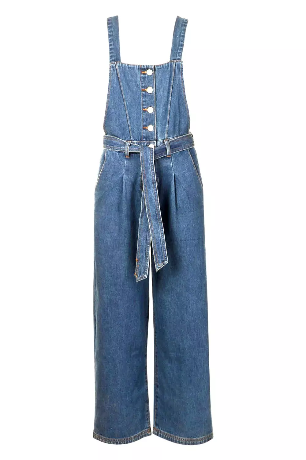 Button hot sale front dungarees